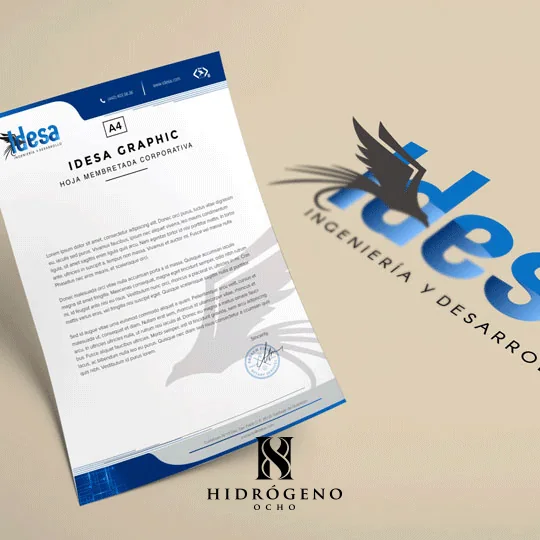 Hoja Membretada — Idesa