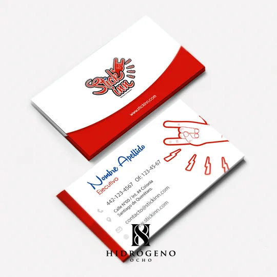 Tarjeta de presentación — Stick inn