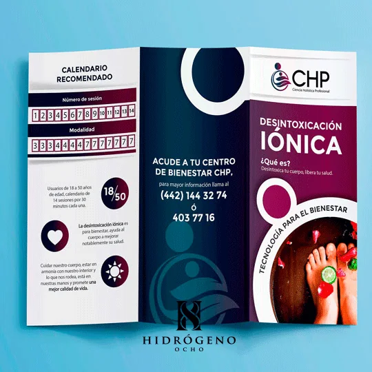 Tríptico informativo — CHP