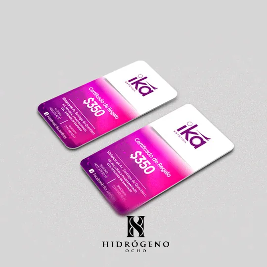 Tarjeta de descuento — Ika
