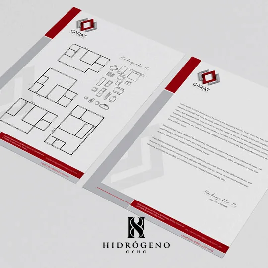 Hoja Membretada — Carat