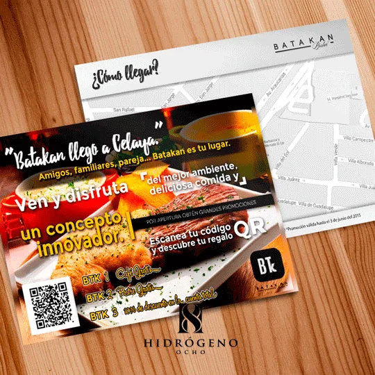 Flyer publicitario — Batakan