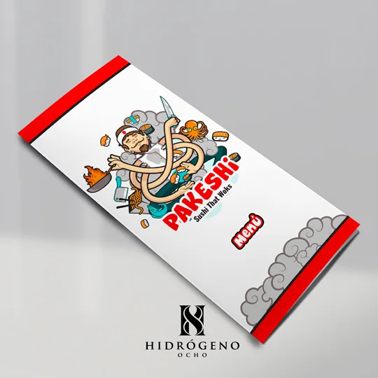 Menu para Restaurante — Pakeshi